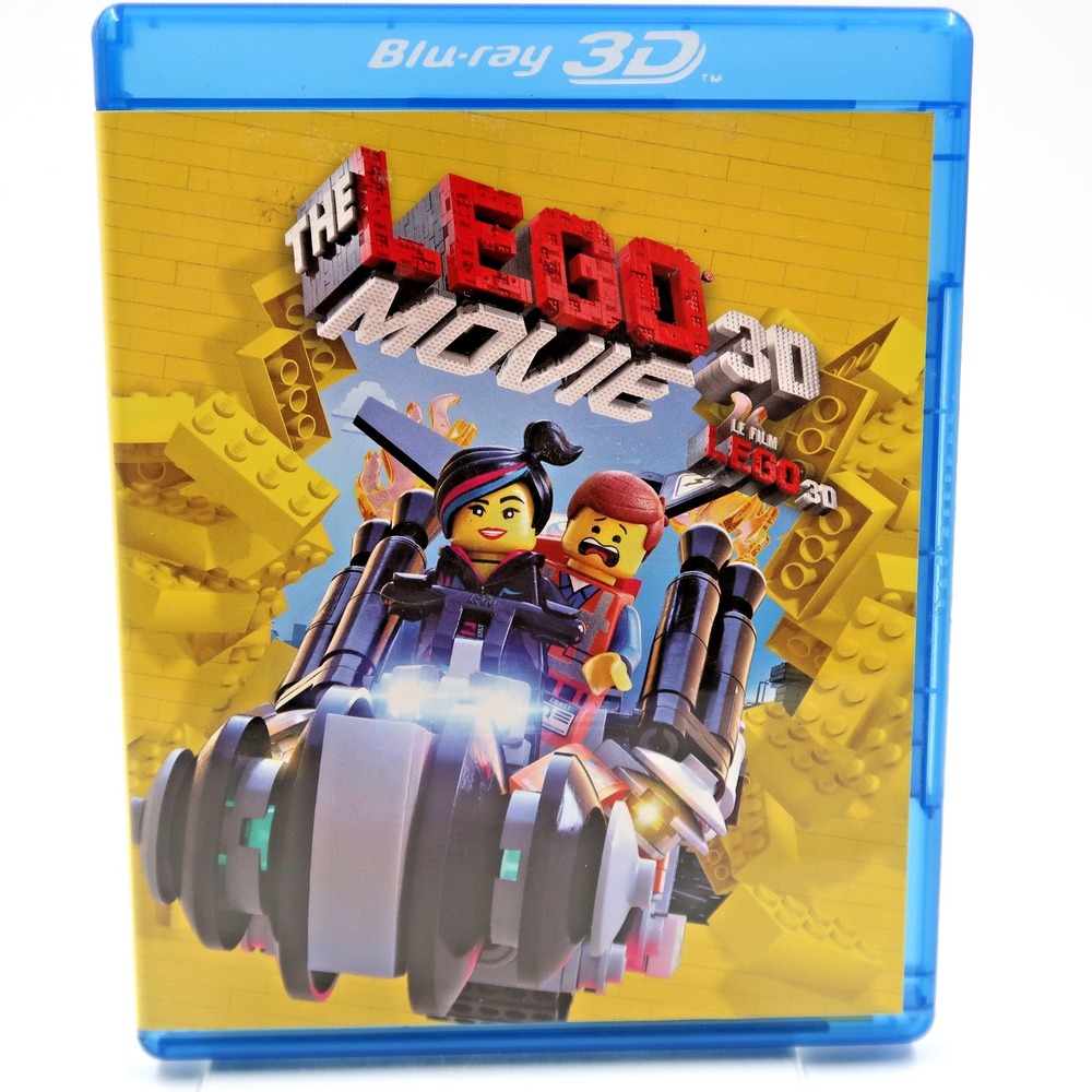 The Lego Movie Blu-ray 3D 2014 Warner Home Video G Rated Animated Movie